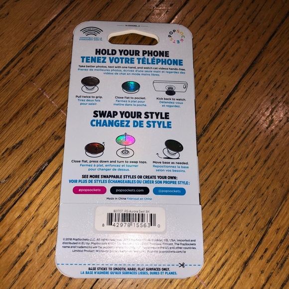 Pop sockets pop grip CLEARANCE - Picture 2 of 2